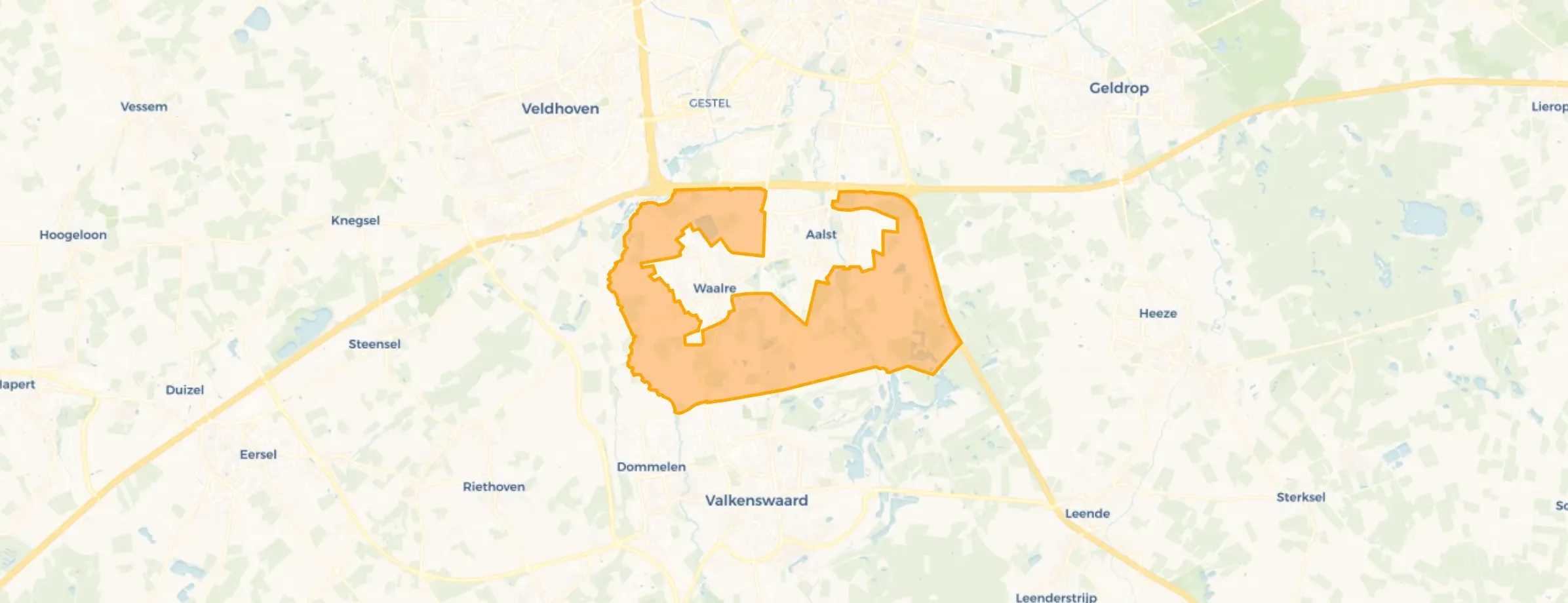 Buurt Verspreide huizen, Waalre