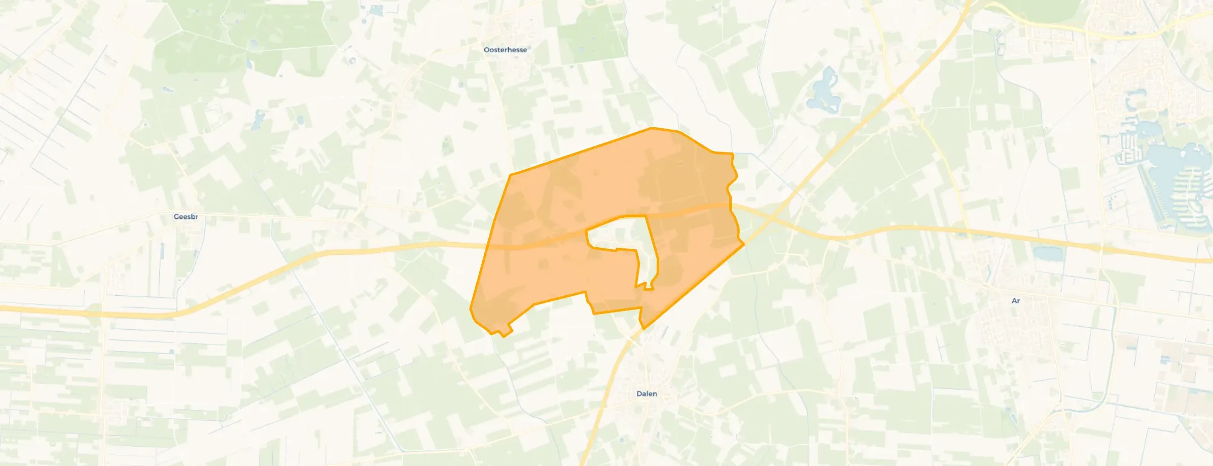 Verspreide huizen Wachtum
