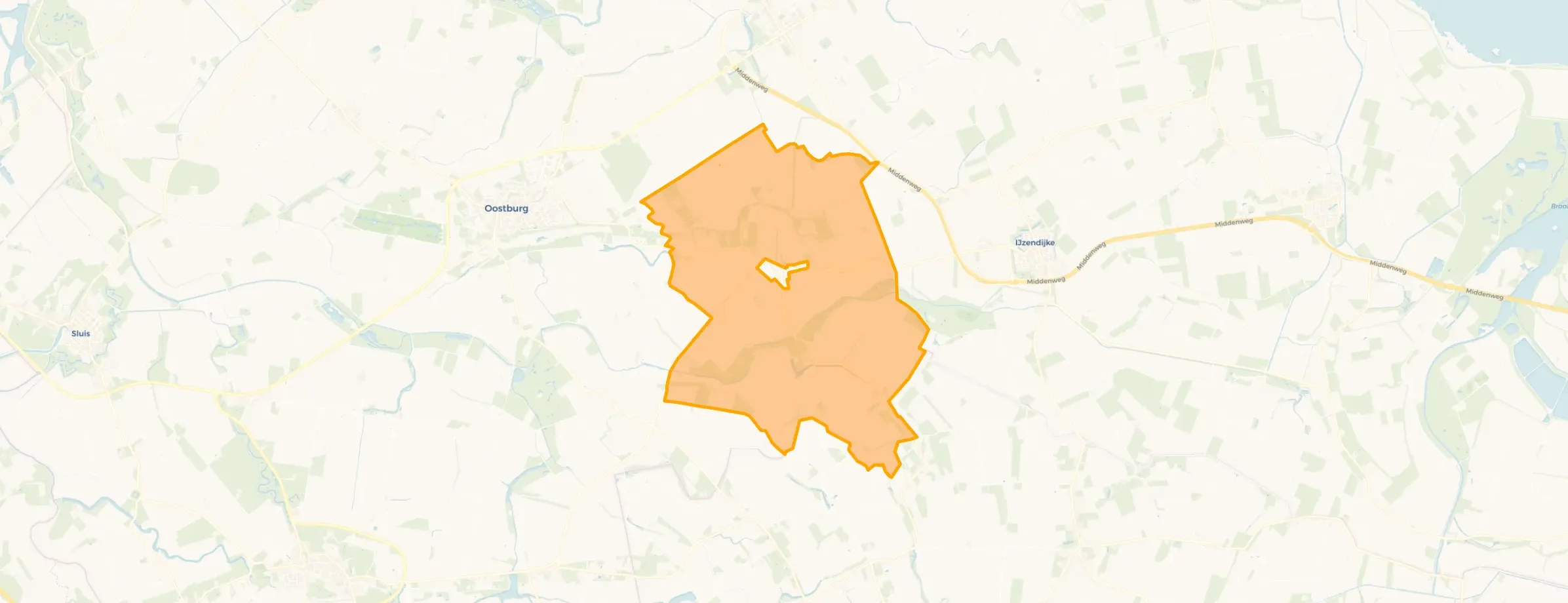 Verspreide huizen Waterlandkerkje