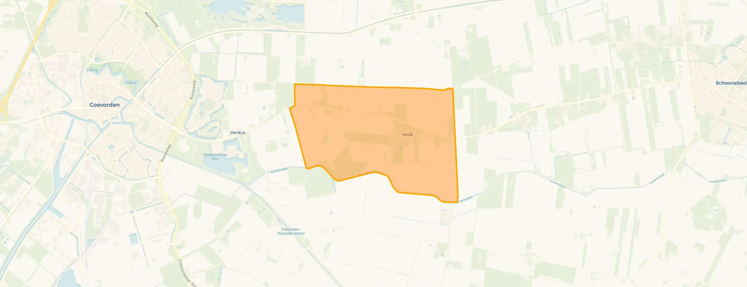 Verspreide huizen Weijerswold