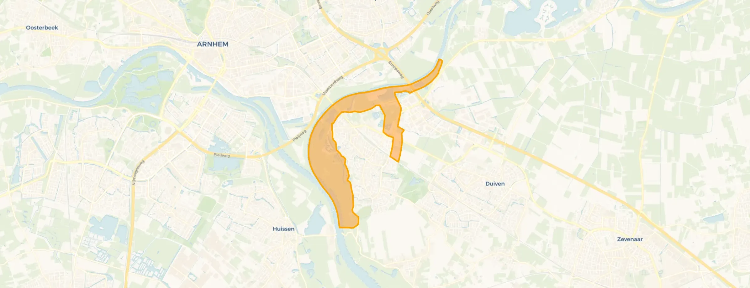 Verspreide huizen Westervoort