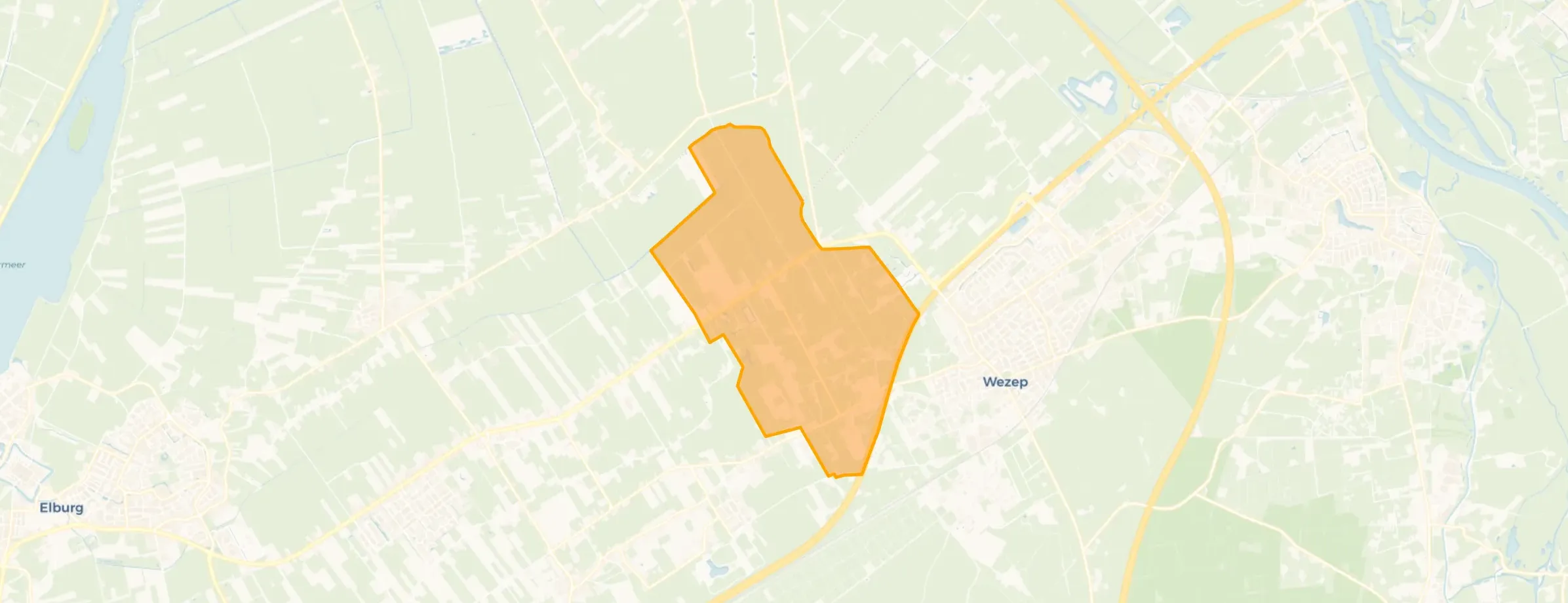 Verspreide huizen Wezep