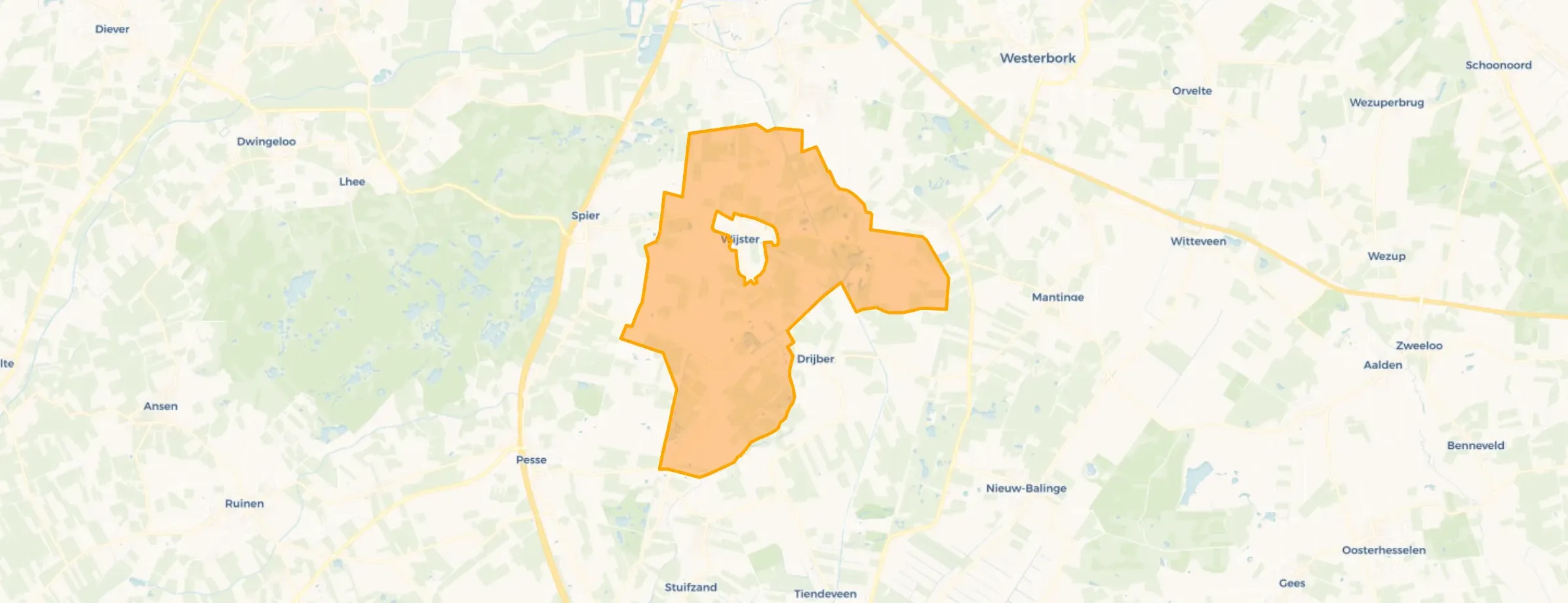 Buurt Verspreide huizen Wijster, Wijster