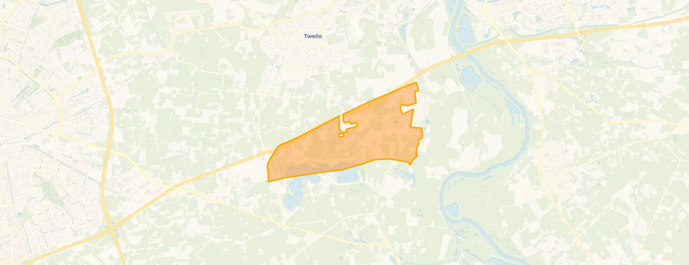 Verspreide huizen Wilp en Posterenk