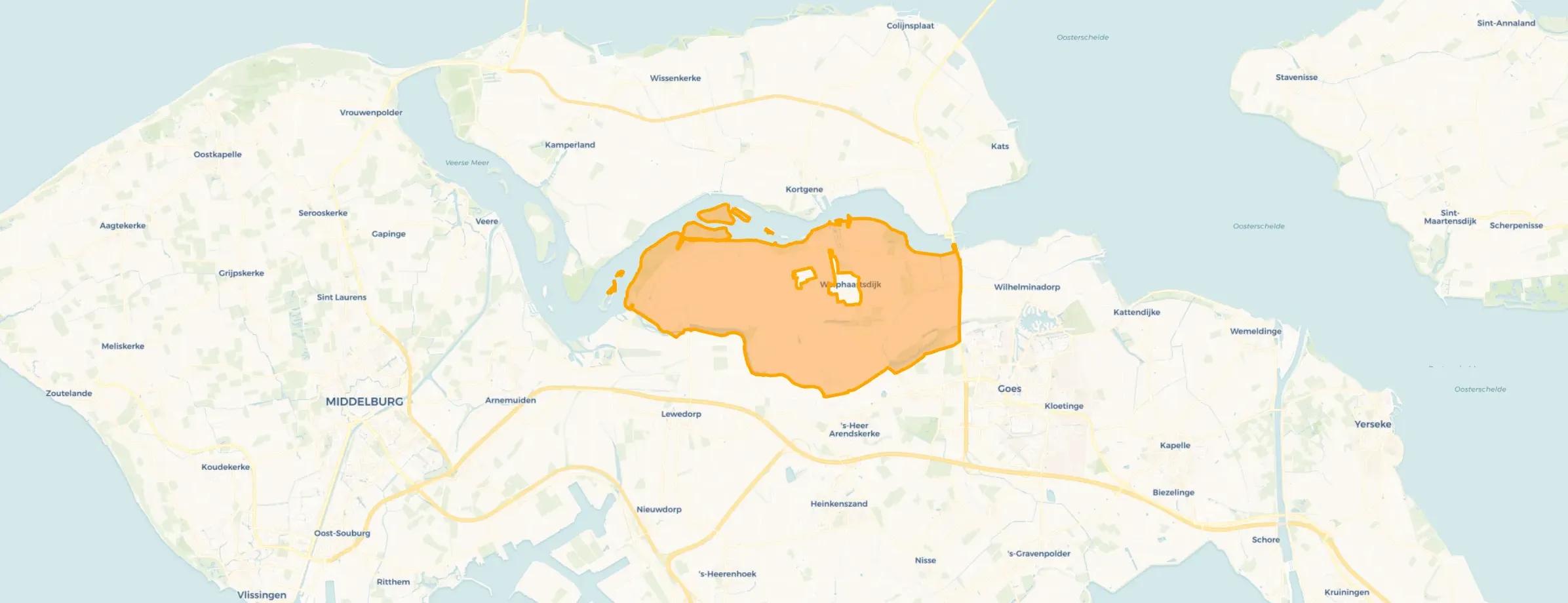 Buurt Verspreide huizen Wolphaartsdijk, Wolphaartsdijk