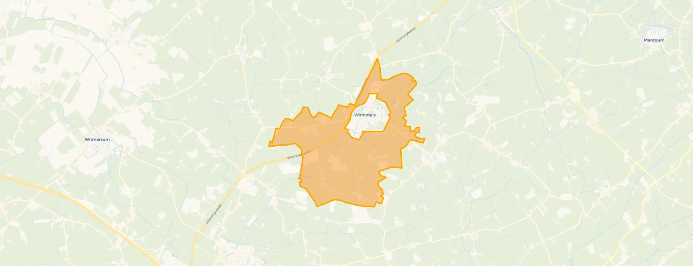 Buurt Verspreide huizen Wommels, Wommels