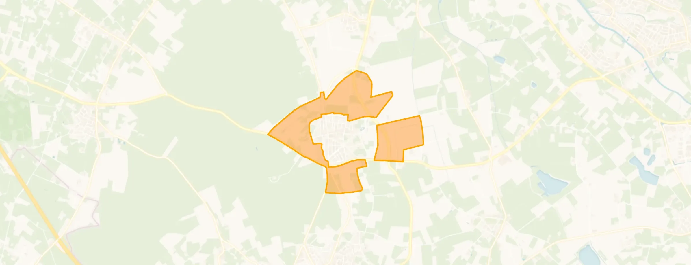 Verspreide huizen Zeddam