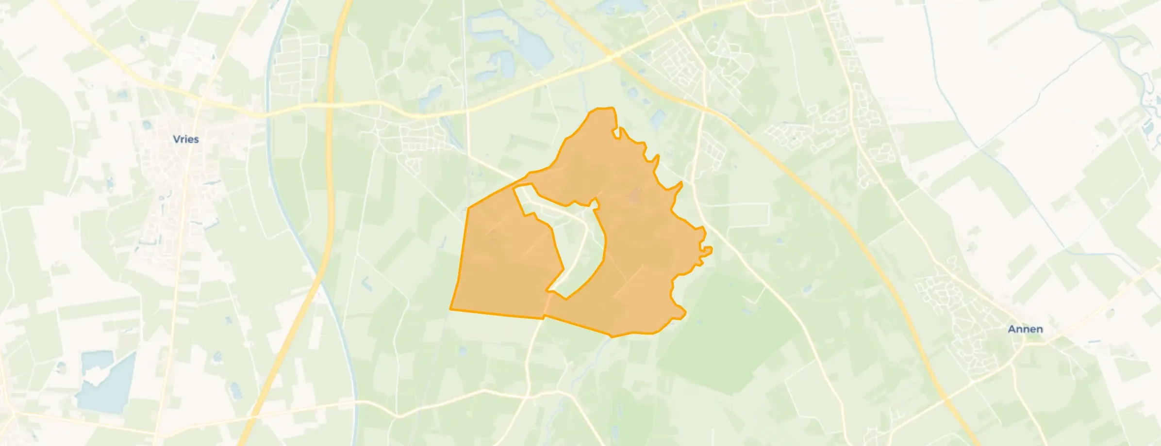 Buurt Verspreide huizen Zeegse, Zeegse