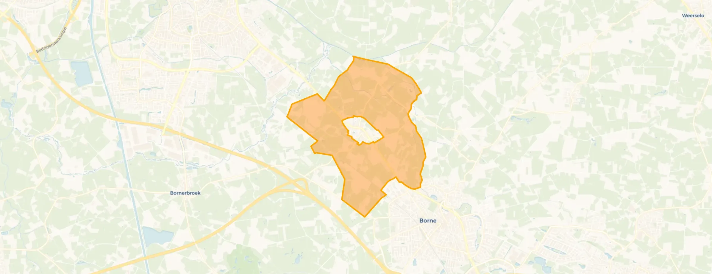 Buurt Verspreide huizen Zenderen, Zenderen