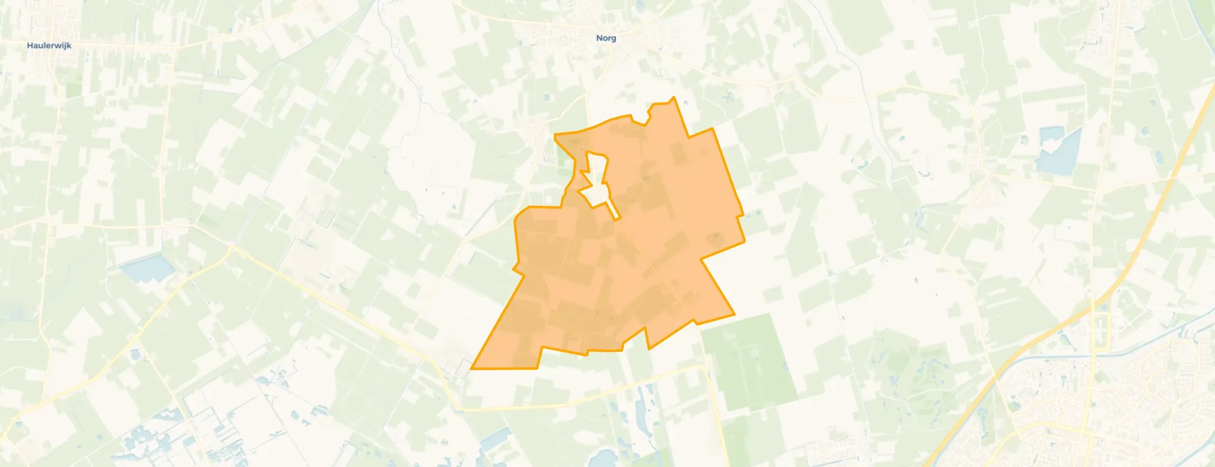 Verspreide huizen Zuidvelde