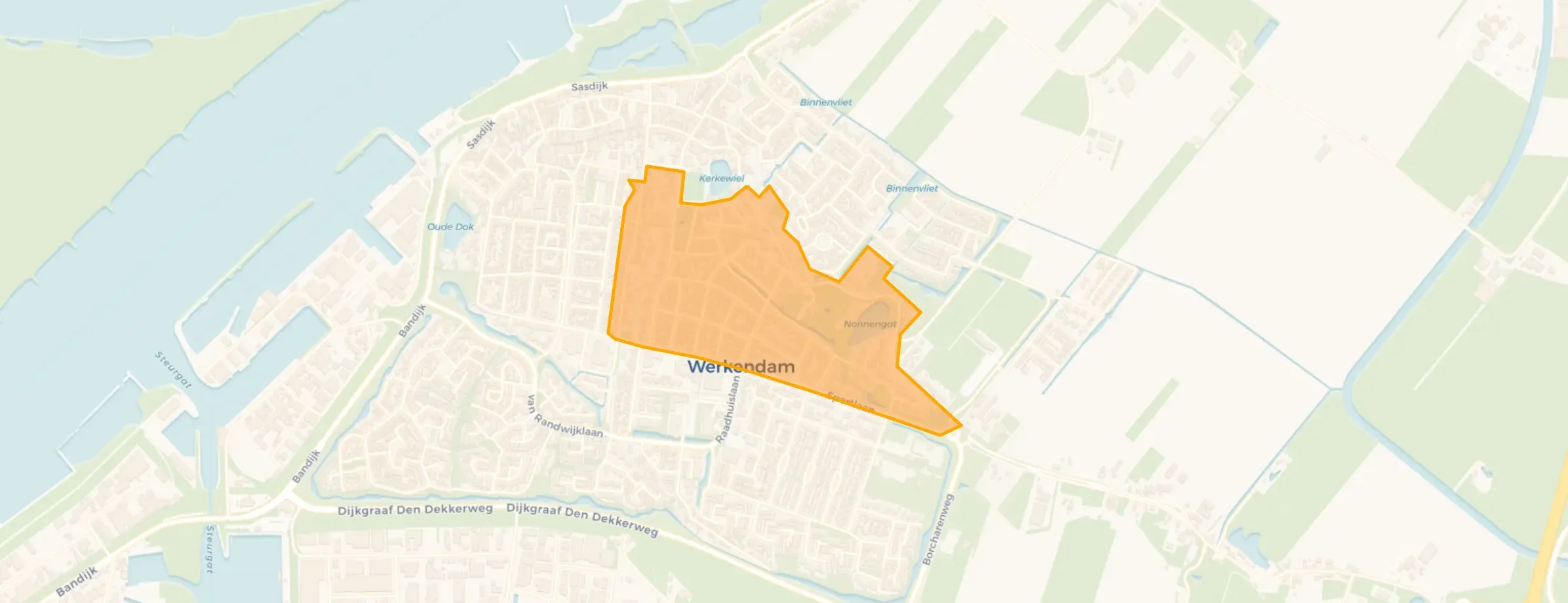 Buurt Vervoornepolder noord, Werkendam