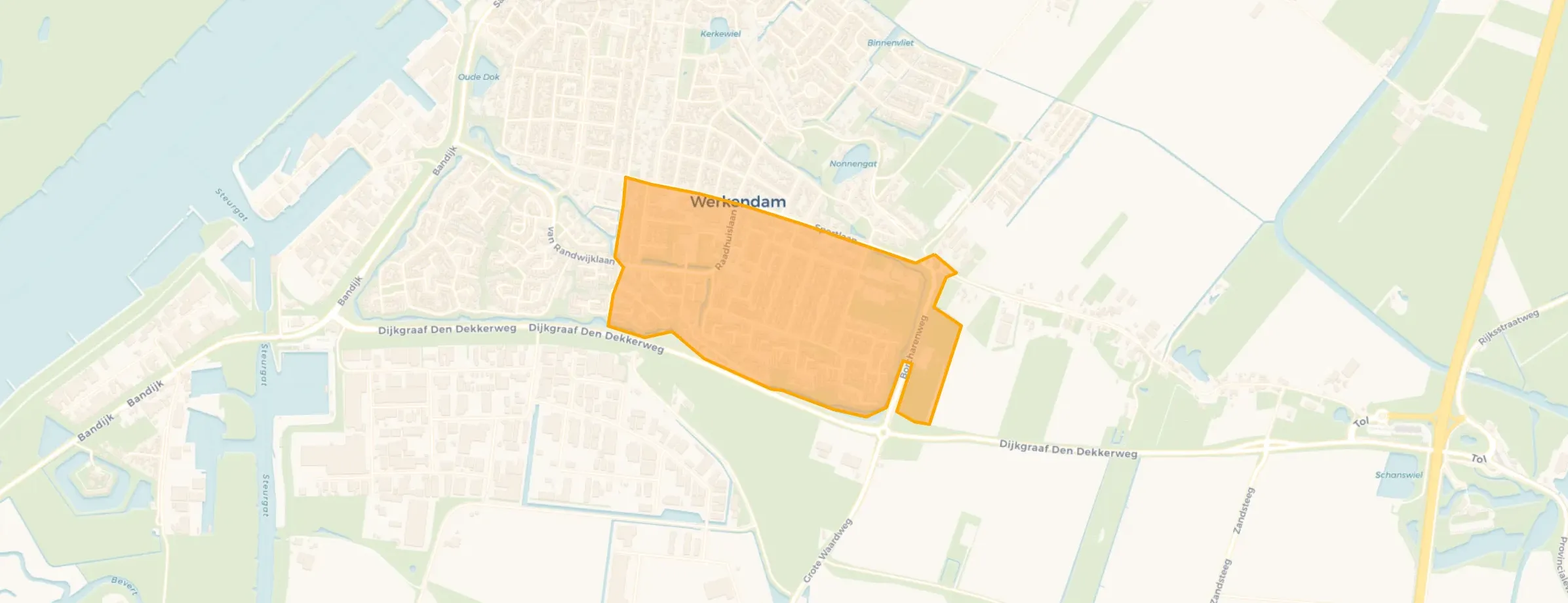 Buurt Vervoornepolder zuid, Werkendam