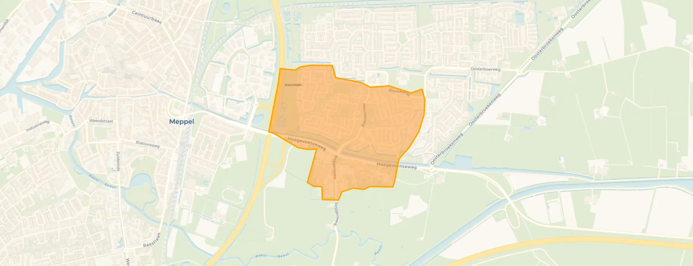 Buurt Verzetsbuurt, Meppel