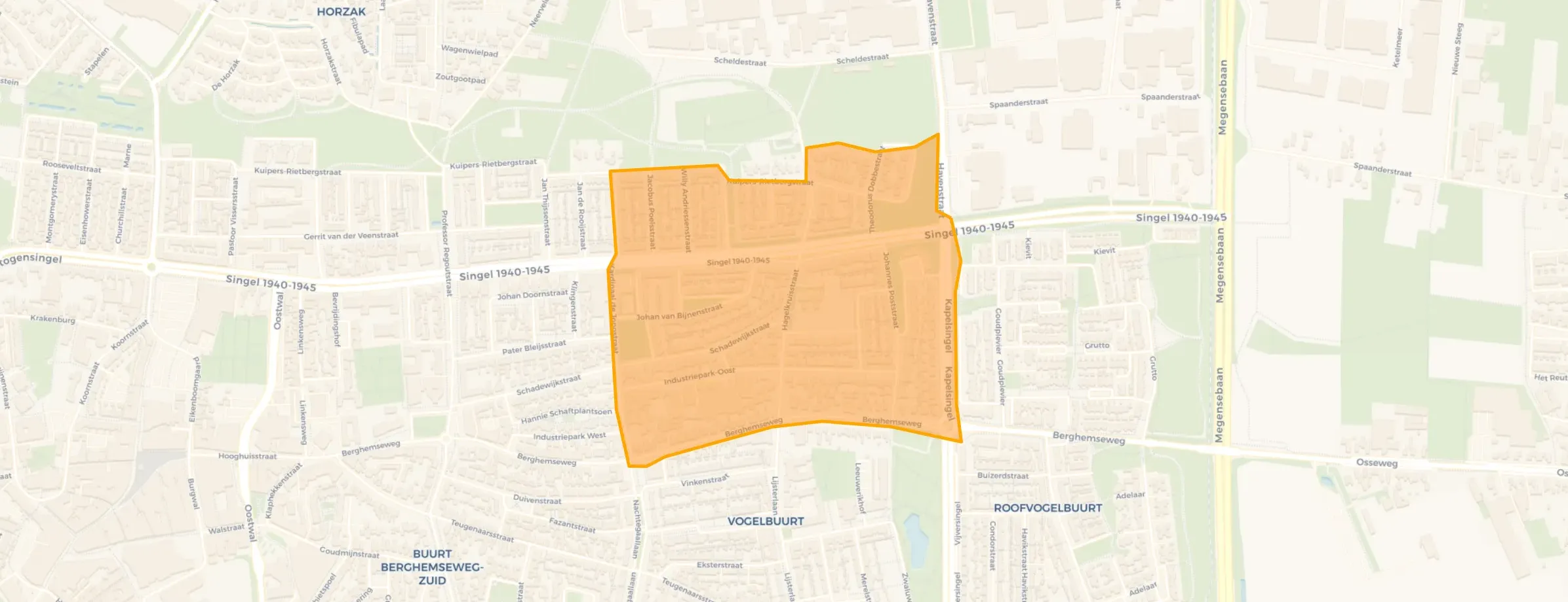 Buurt Verzetsheldenbuurt II, Oss