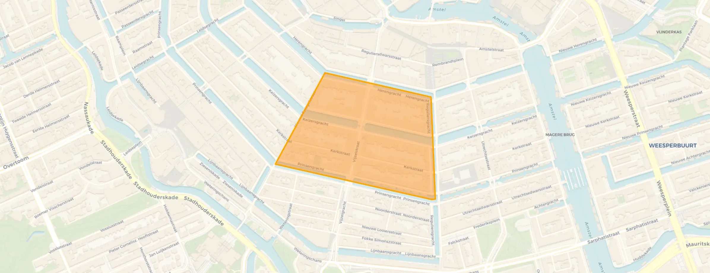 Buurt Vijzelstraatbuurt, Amsterdam