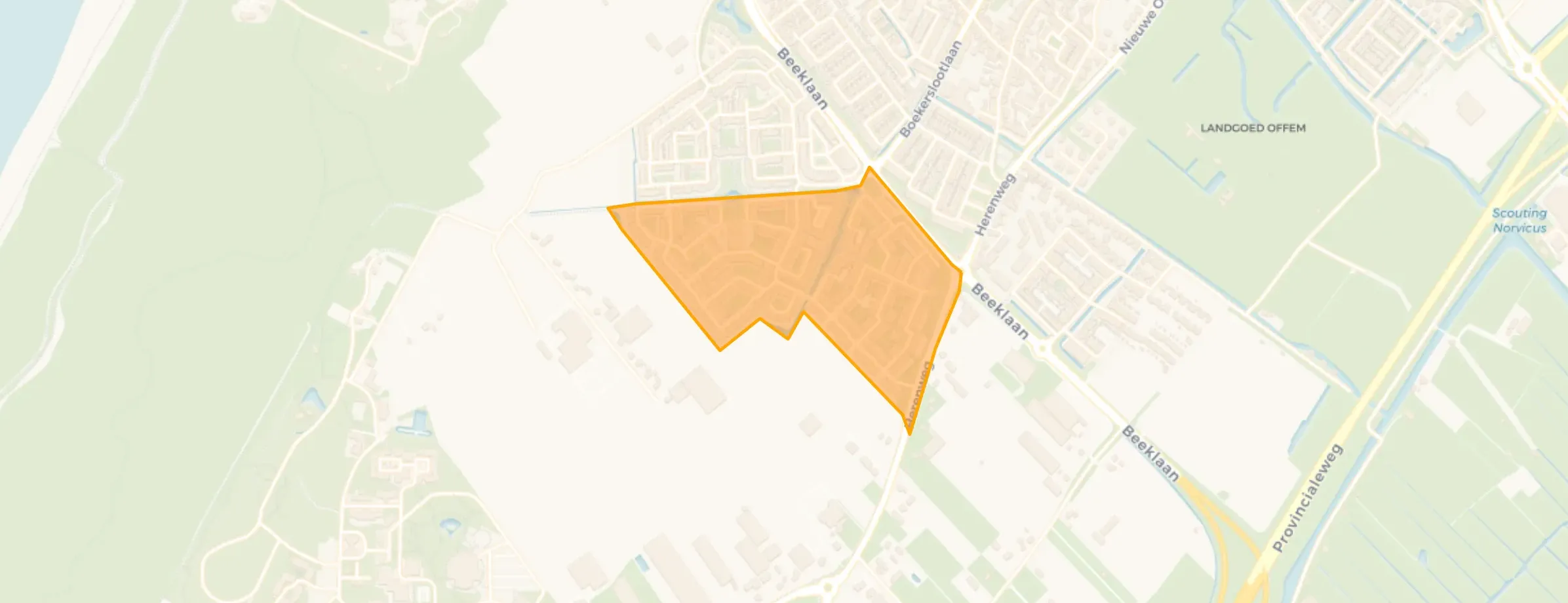 Vinkeveld Zuid in Noordwijk