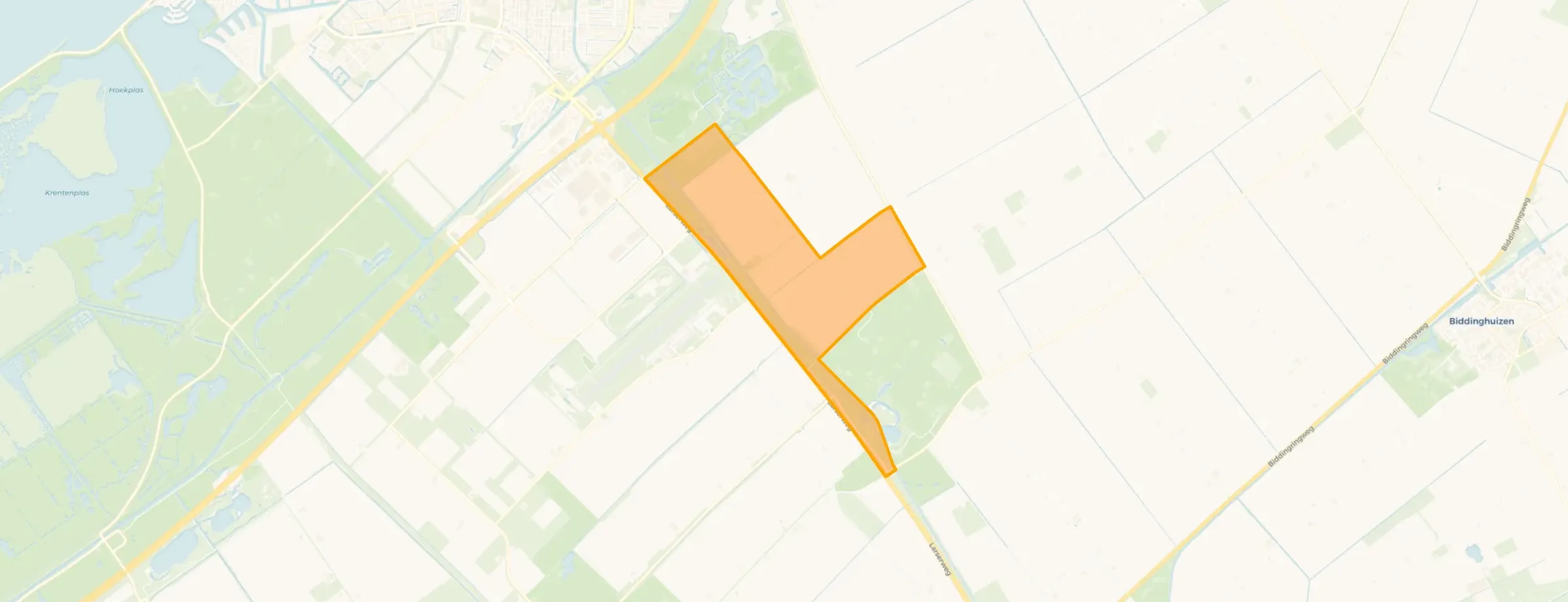 Kaart van Vlotgrasweg