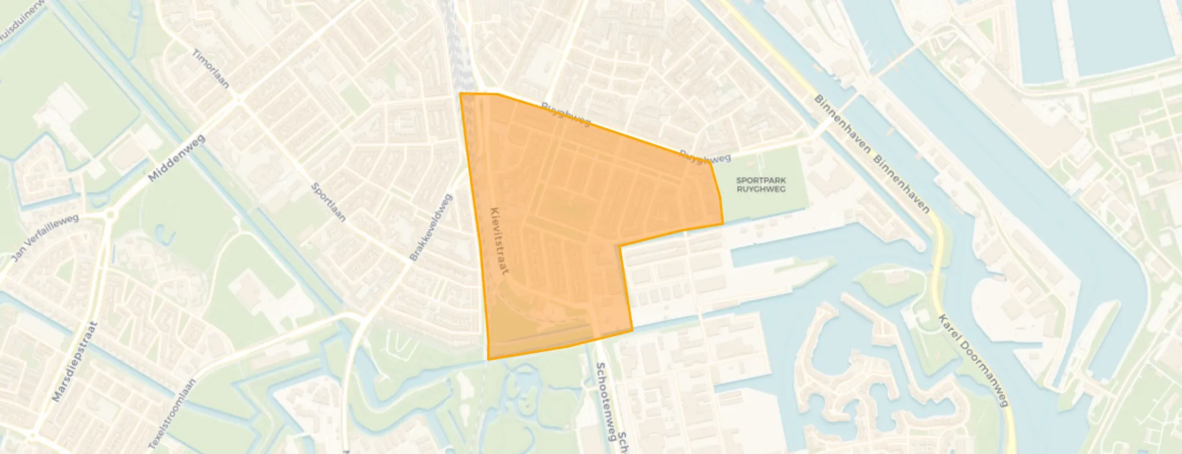 Vogelbuurt in Den Helder