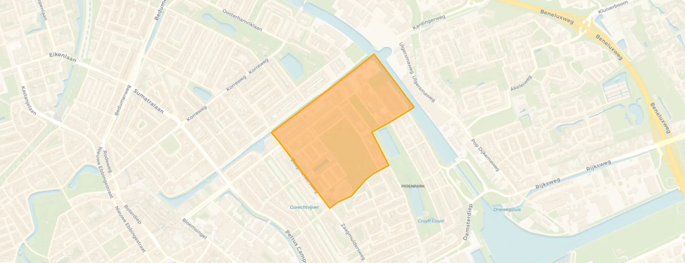 Buurt Vogelbuurt, Groningen