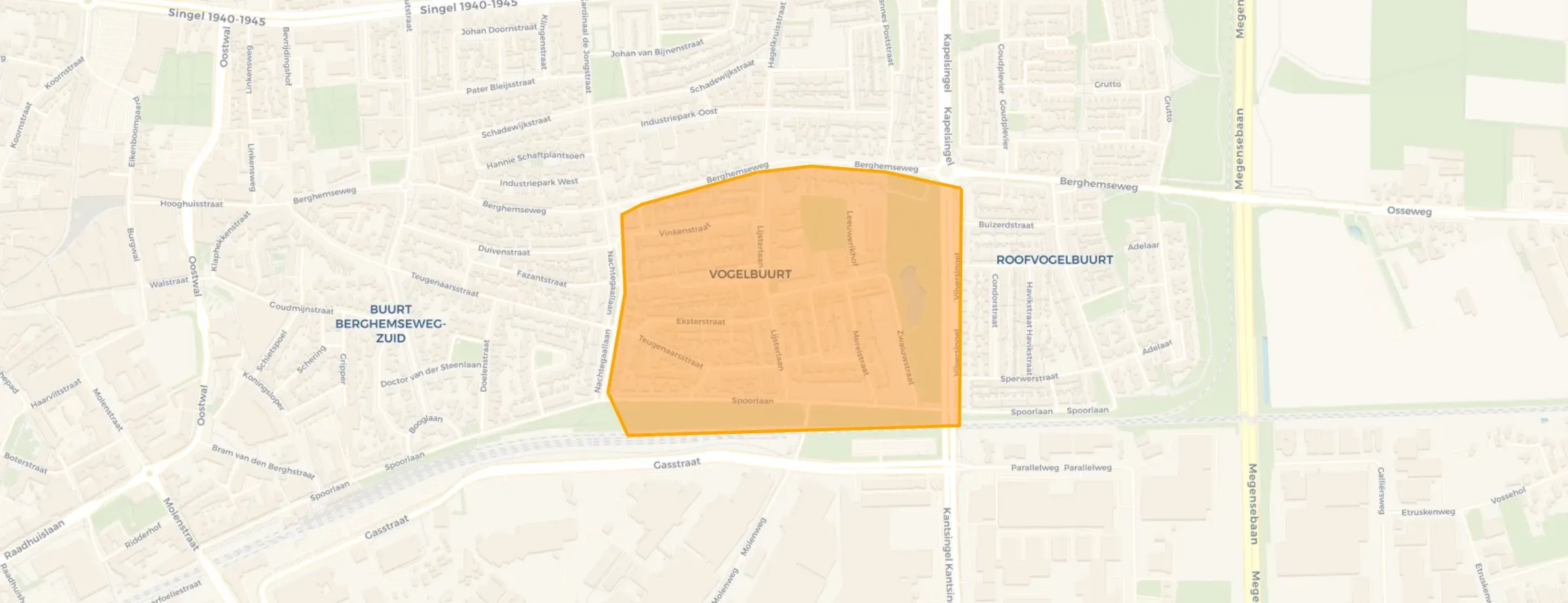 Buurt Vogelbuurt, Oss