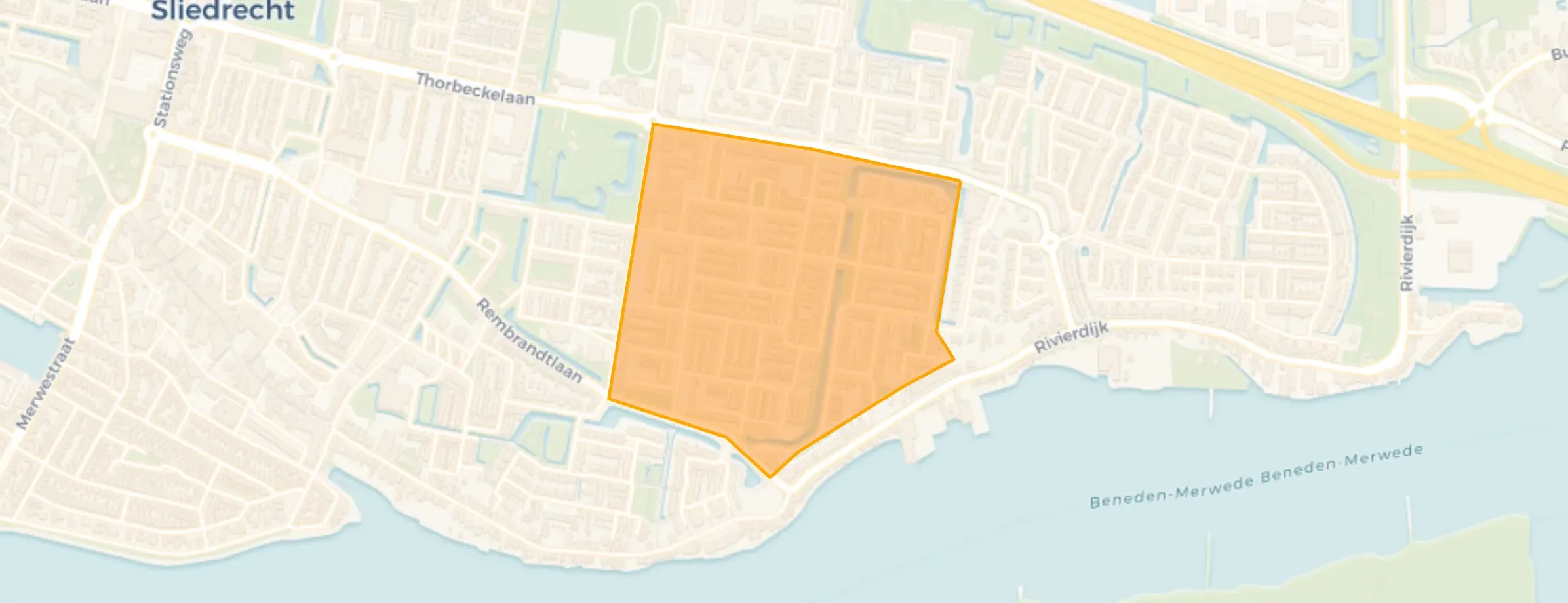 Buurt Vogelbuurt-Zuid, Sliedrecht