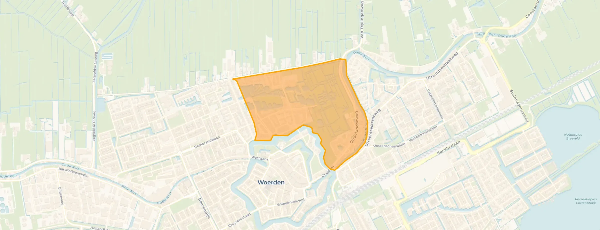 Buurt Vogelkwartier, Woerden