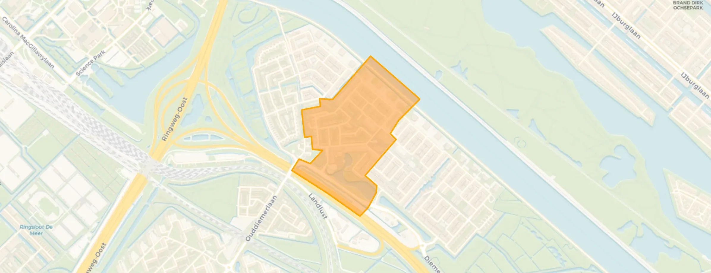 Buurt Vogelweide, Diemen