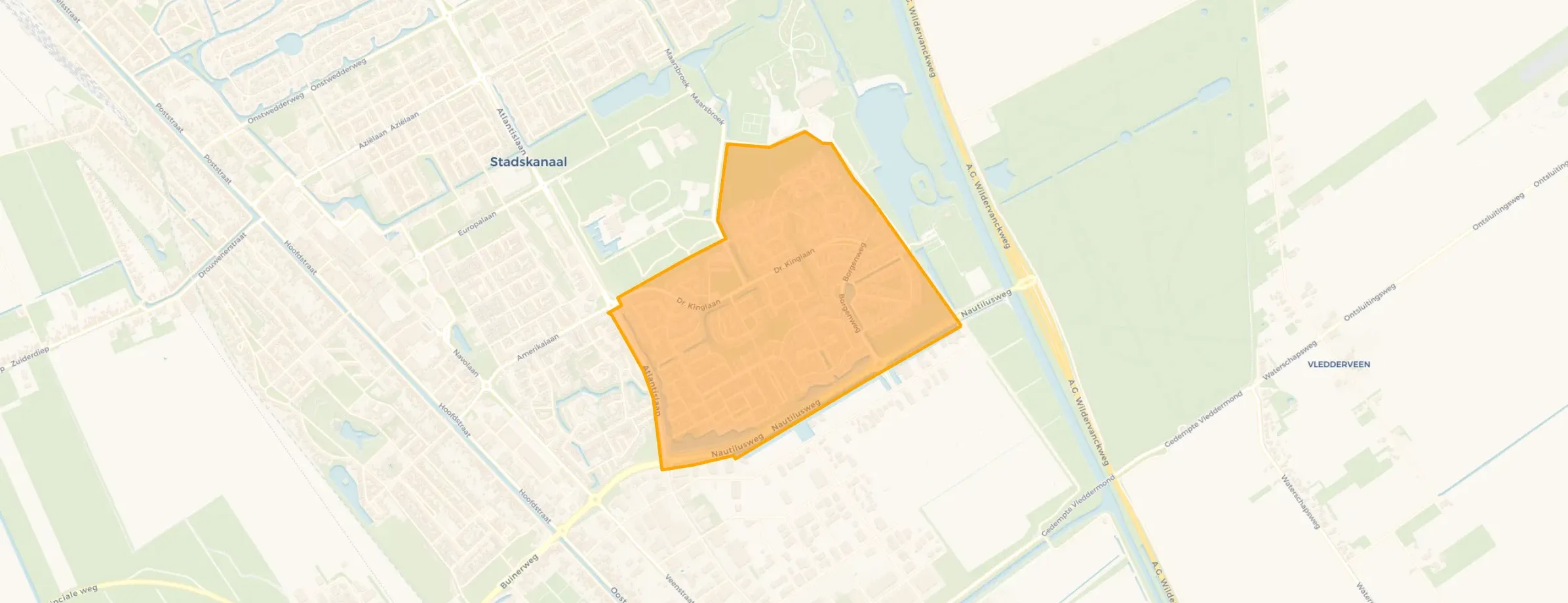Buurt Vogelwijk en De Borgen, Stadskanaal