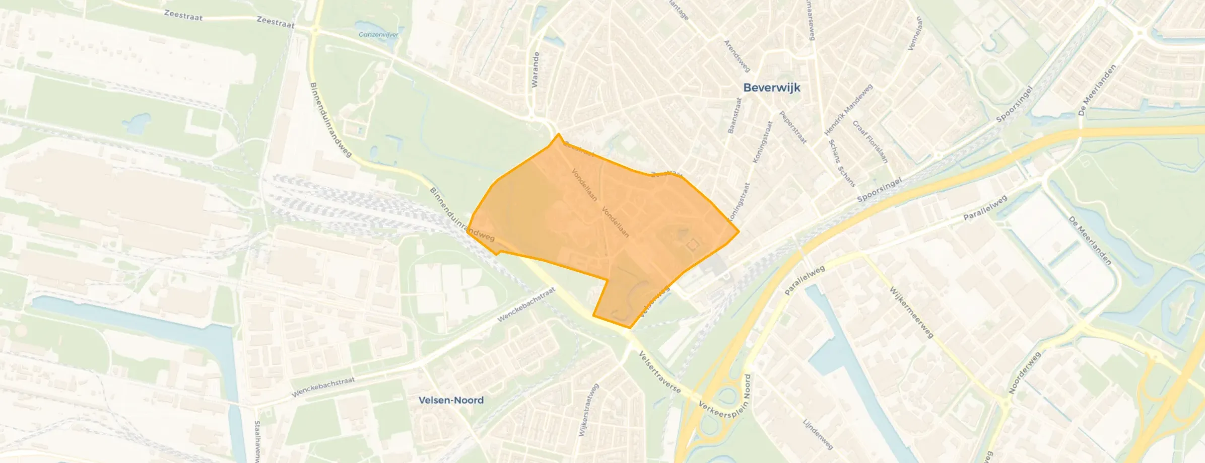 Vondellaan in Beverwijk