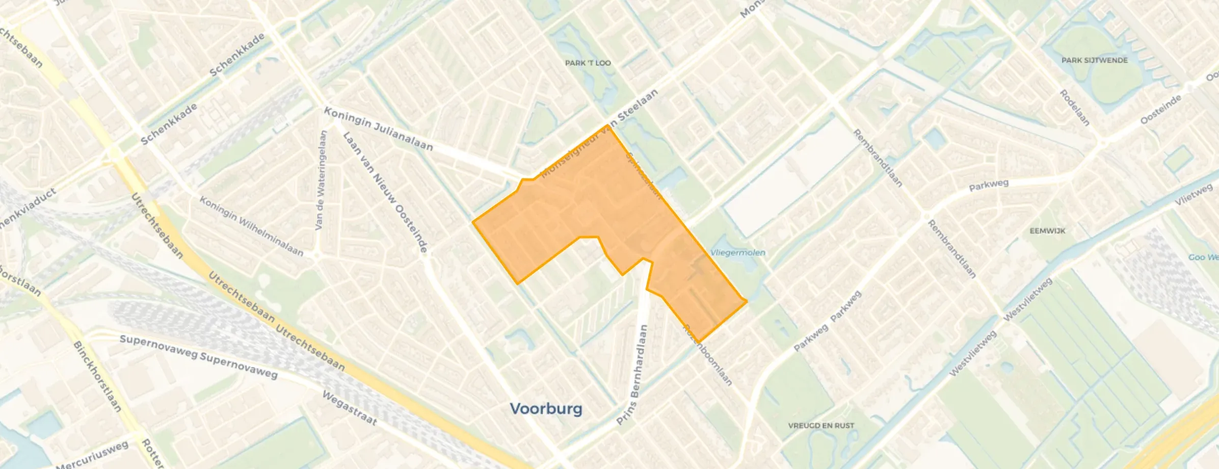 Buurt Voorburg Midden midden, Voorburg
