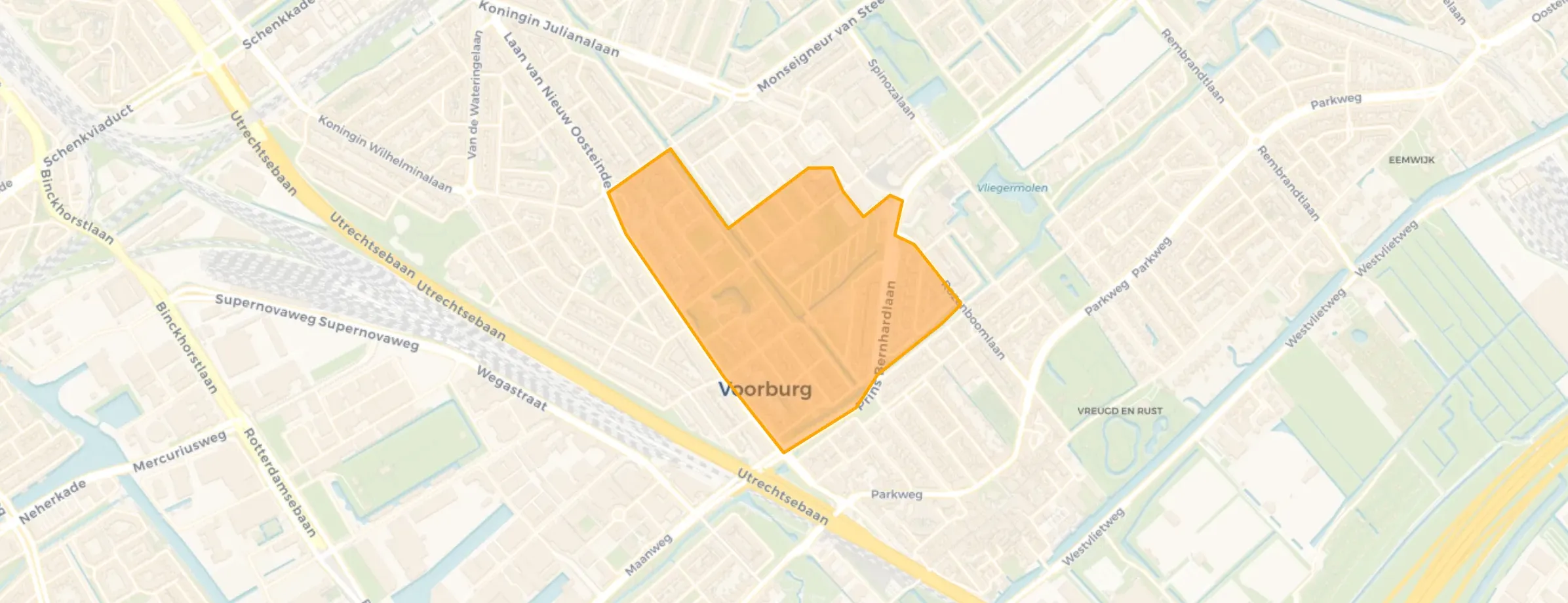 Buurt Voorburg Midden zuid, Voorburg
