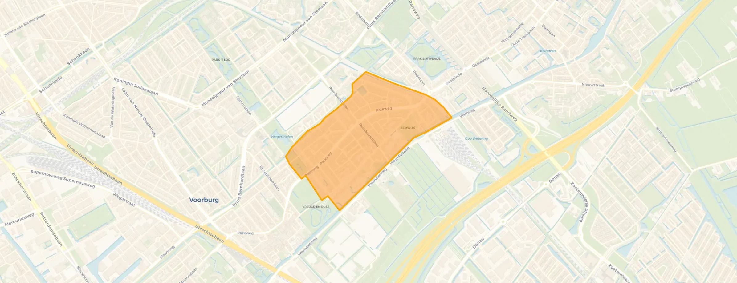 Buurt Voorburg Oud noord, Voorburg