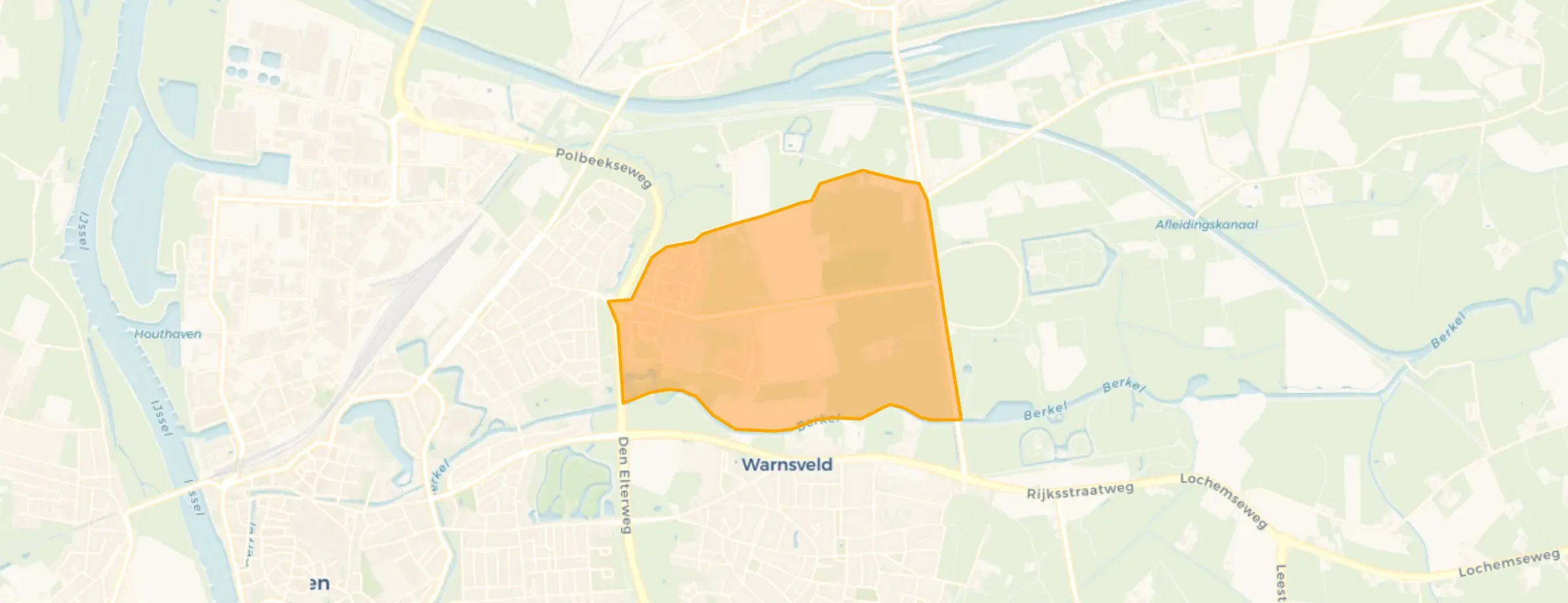 Kaart van Voorsteralleekwartier