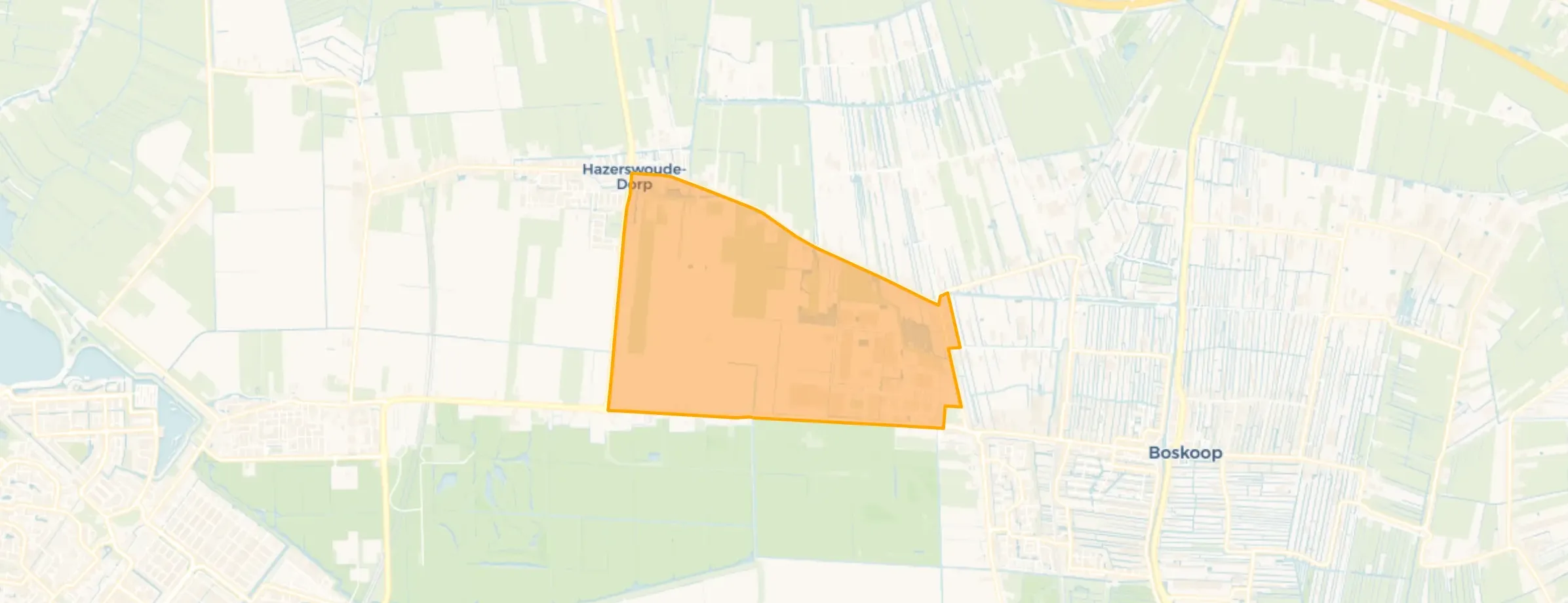 Kaart van Voorweg