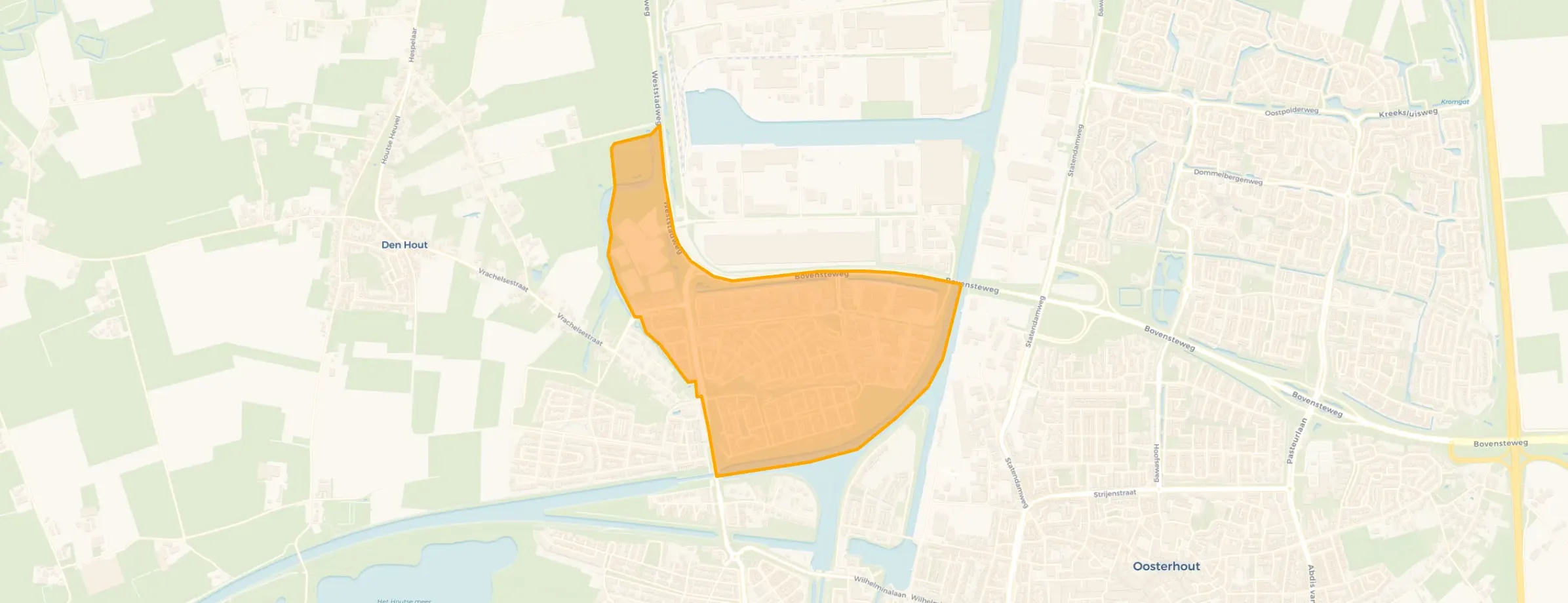 Buurt Vrachelen-Noord, Oosterhout