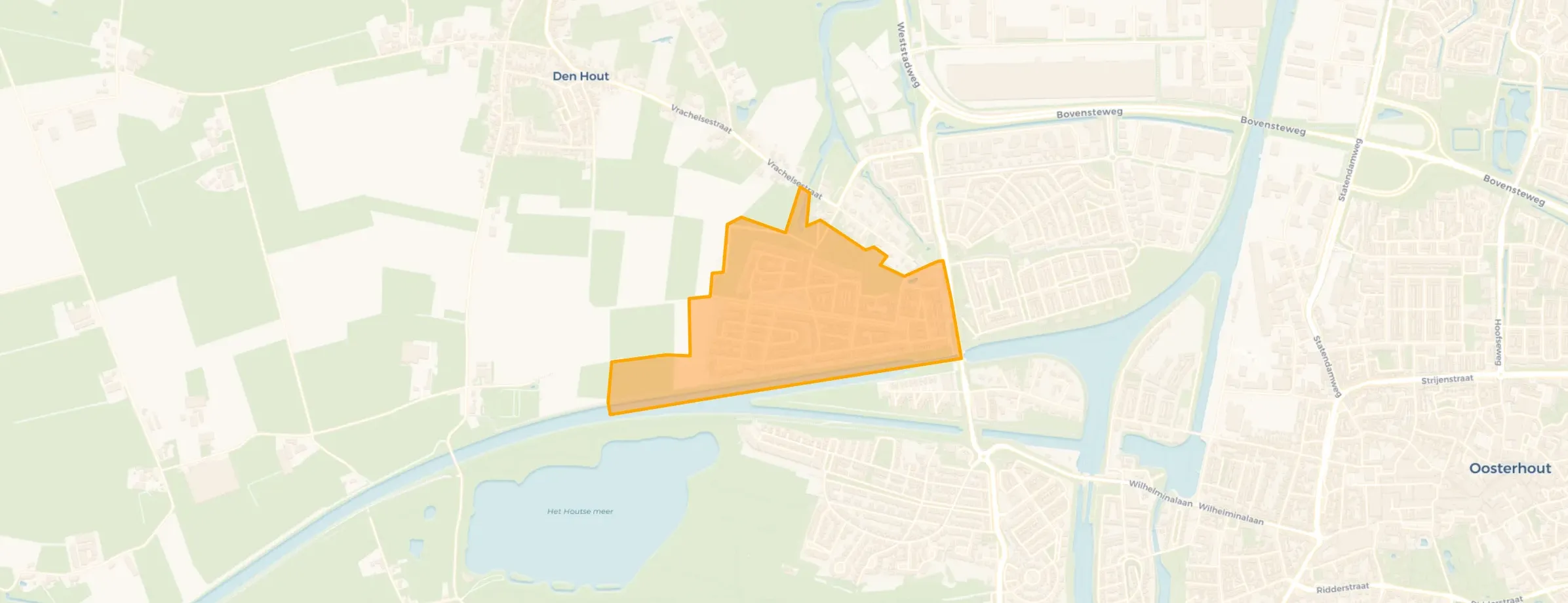 Buurt Vrachelen-Noordwest, Oosterhout (Nb)