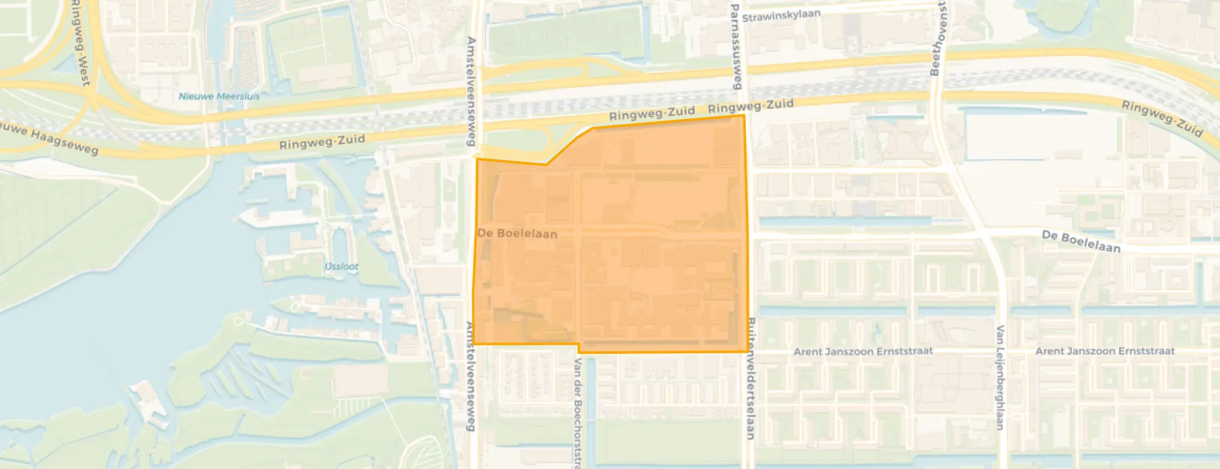 Buurt VU-kwartier, Amsterdam