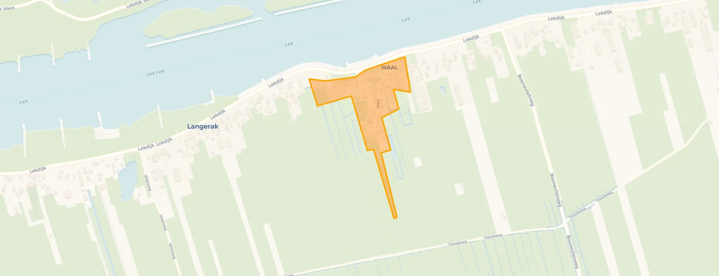 Buurt Waal-Dorp, Waal