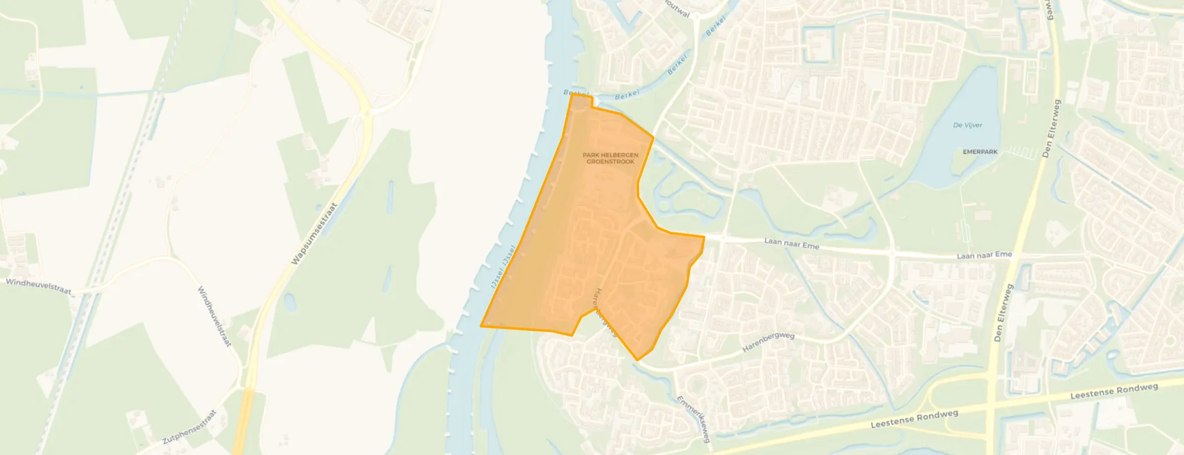 Kaart van Waarden en weerdslag