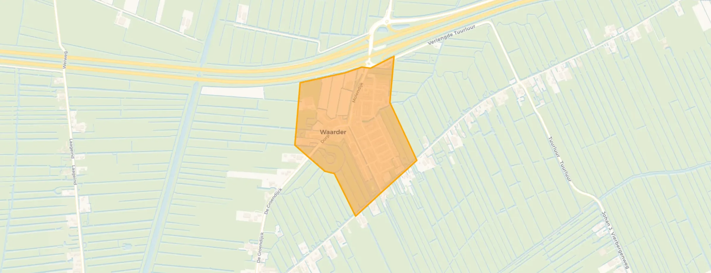 Buurt Waarder Kern, Waarder