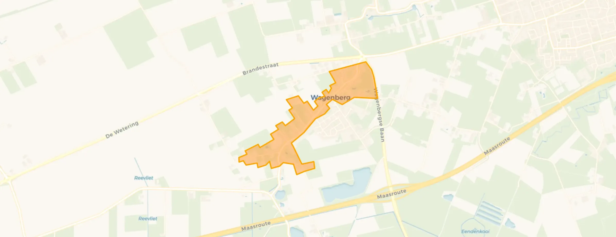 Wagenberg noordwest in Drimmelen
