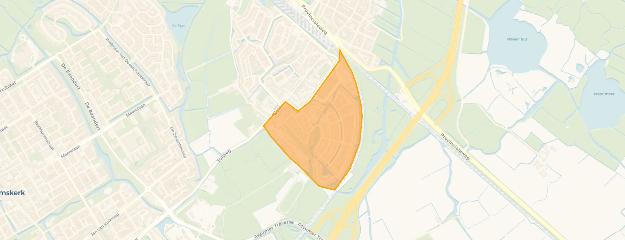 Buurt Waldijk, Uitgeest