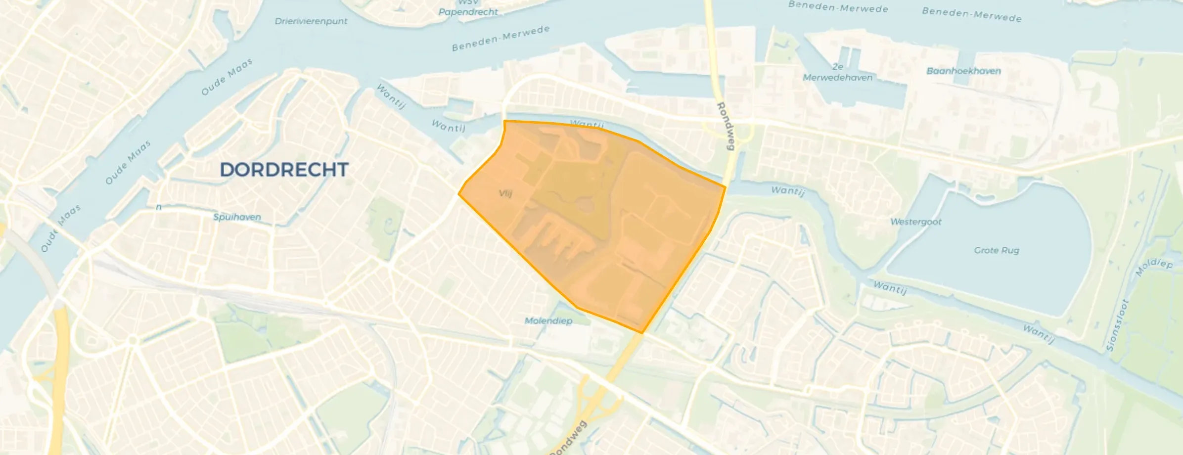 Wantijpark en omgeving