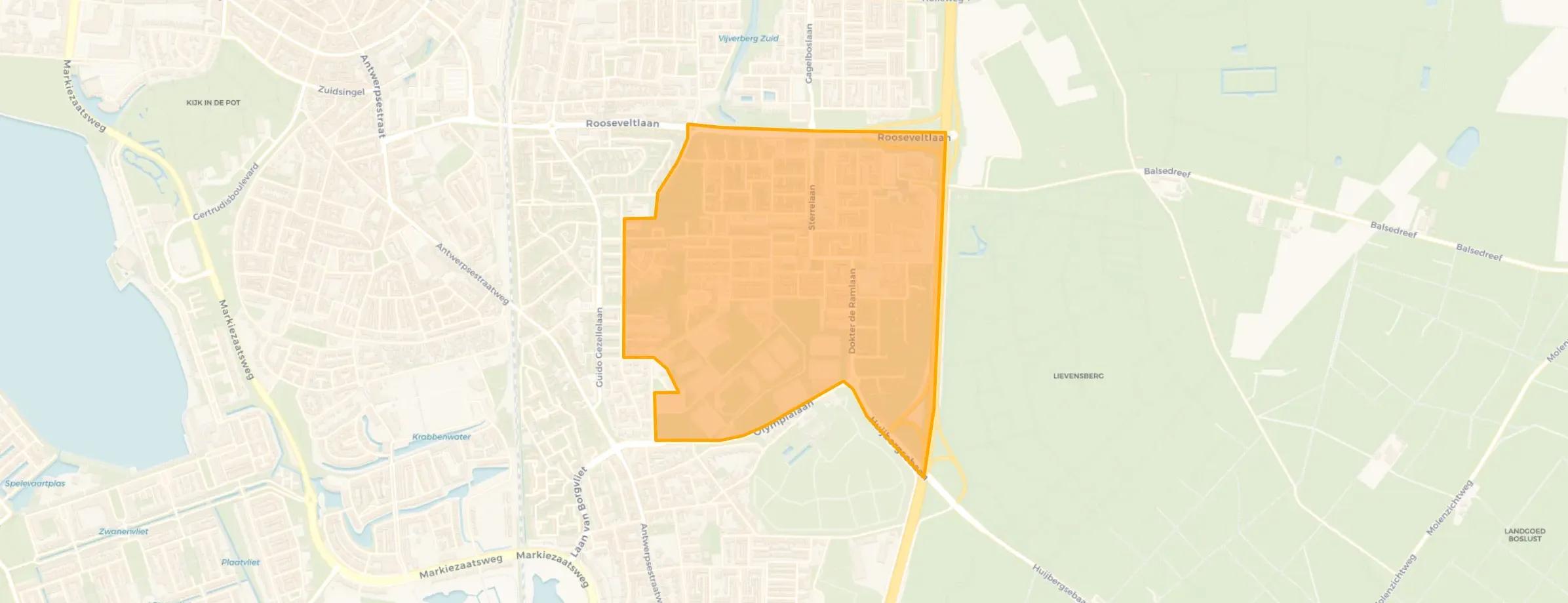 Buurt Warande-Oost, Bergen Op Zoom