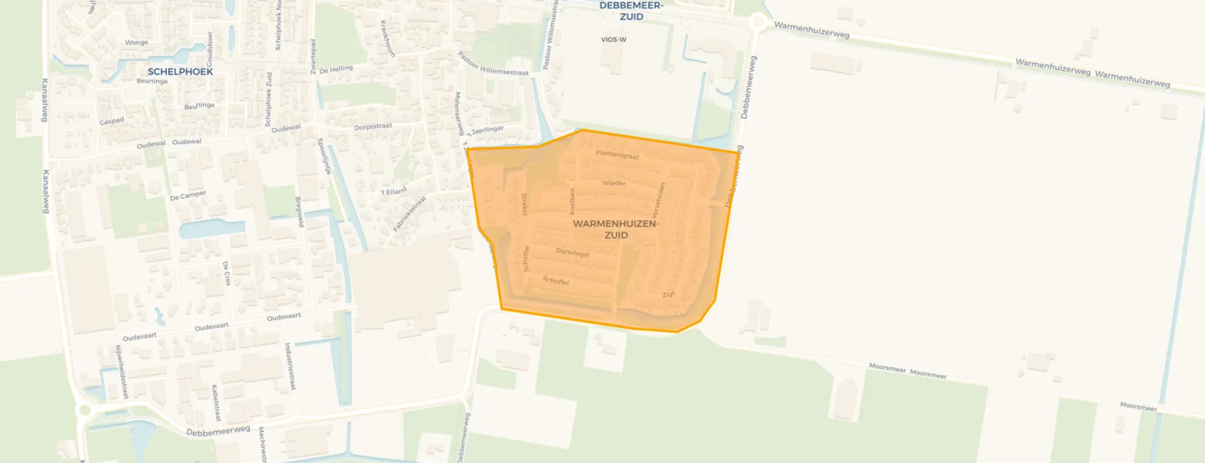 Buurt Warmenhuizen-Zuid, Warmenhuizen