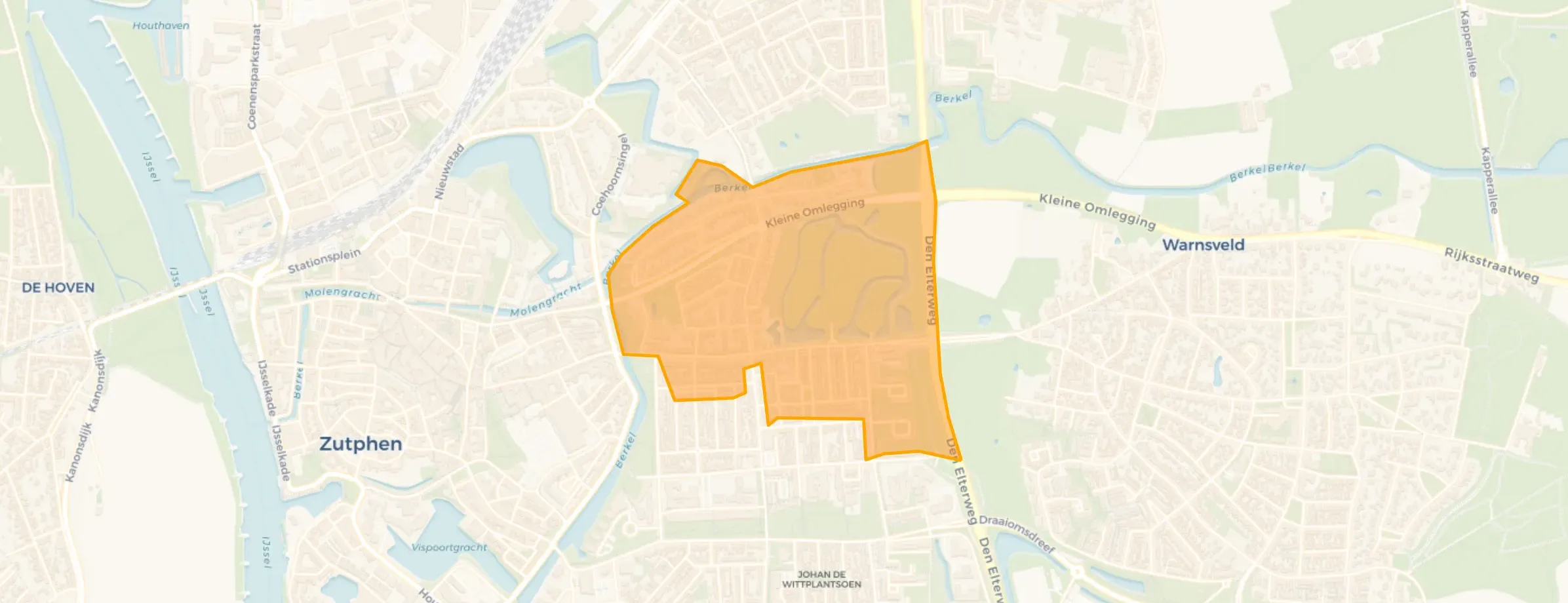Buurt Warnsveldsewegkwartier-Noord, Zutphen