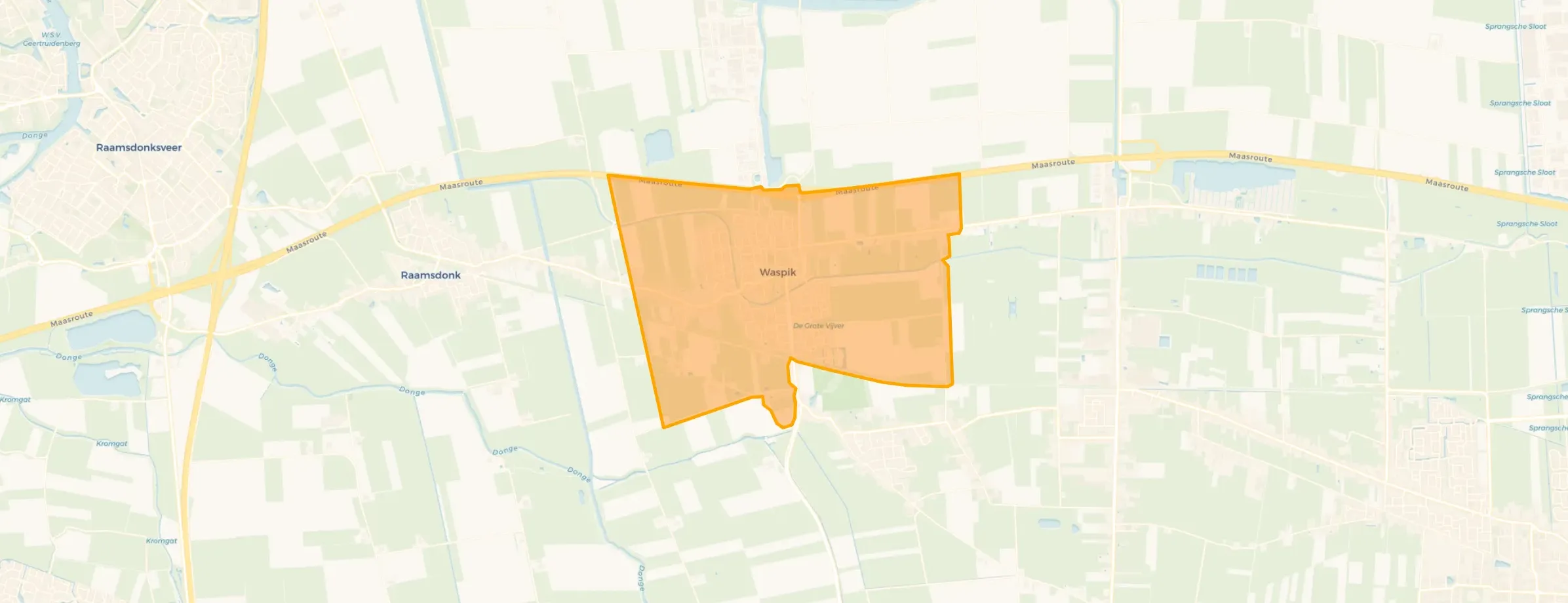 Buurt Waspik beneden, Waspik