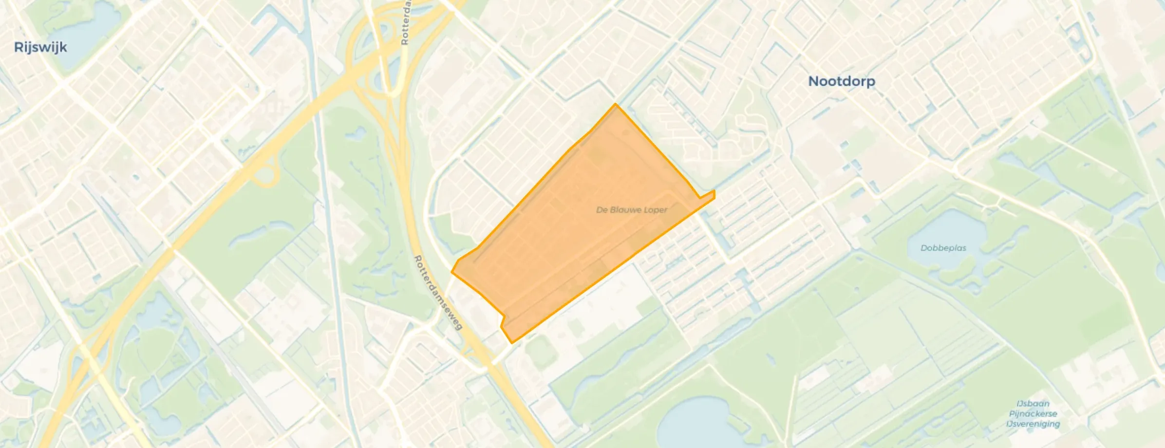 Kaart van Waterbuurt
