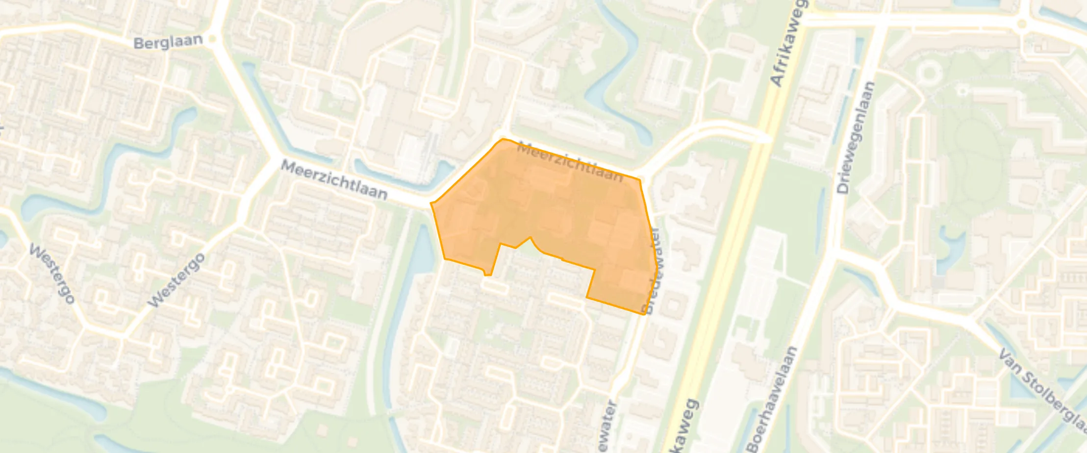 Map of Waterbuurt hoog