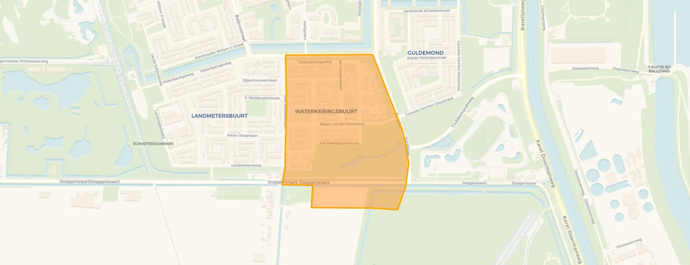 Buurt Waterkeringsbuurt, Den Helder